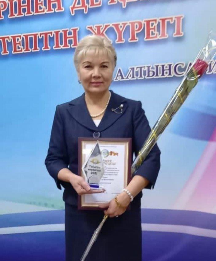 Котова Л.И "Табысты көшбасшы-2021"
